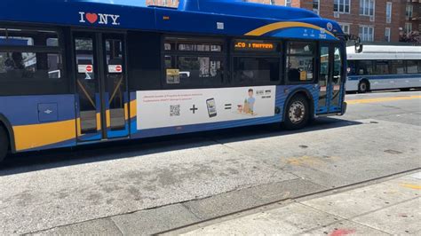 Q58 limited stops - NYCT Bus Orion VII OG Gen-II HEV #6490 operates on the Q58 Limited bus route to Flushing, Queens. Here, it is seen at the intersection of Interstate 495 (the...